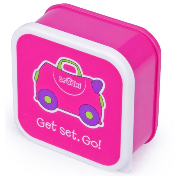 Trunki Snack Pots Pink - 3 Cutiute Gustări - imagine 4
