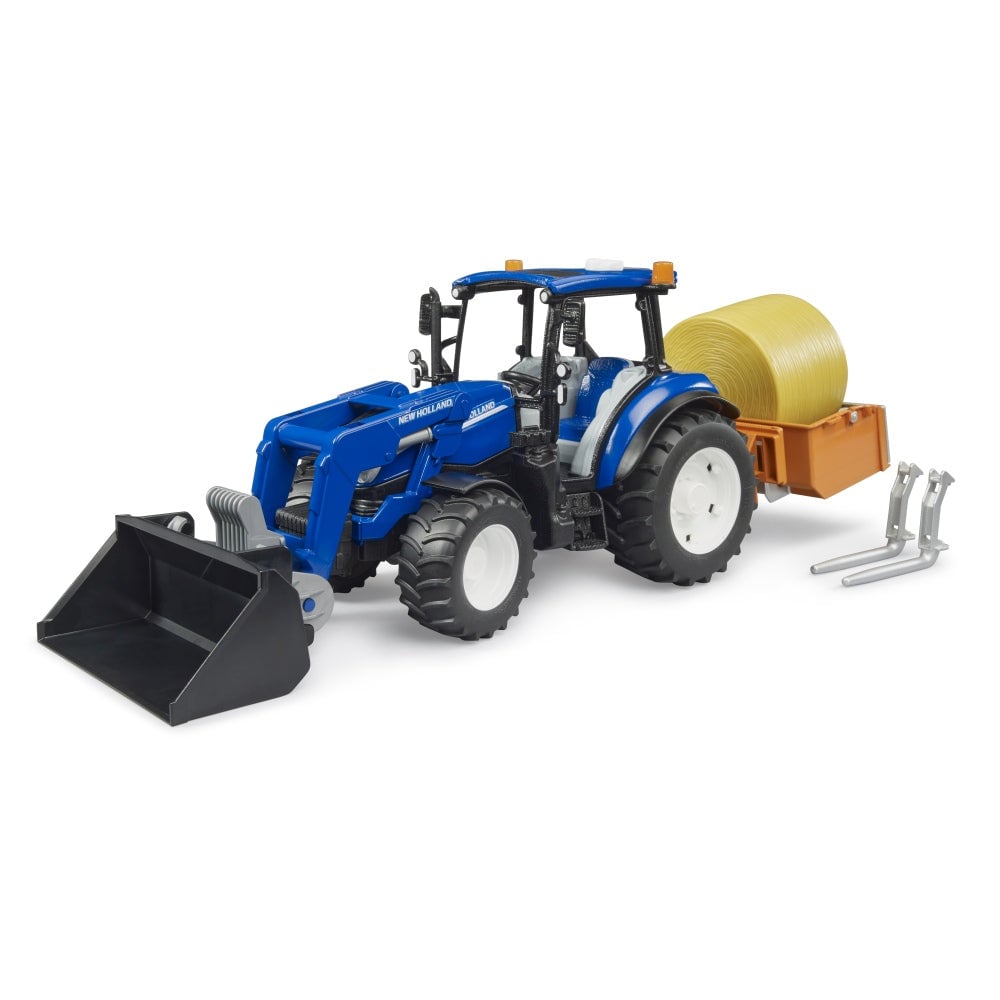 Bruder Tractor T5.120 cu Accesorii Detasabile