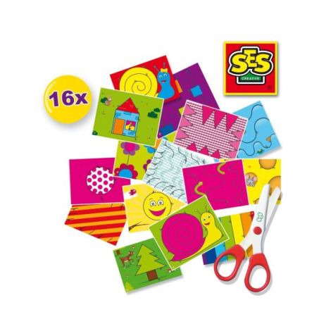 Set Creativ Ses: Învață să folosești foarfeca - imagine 3