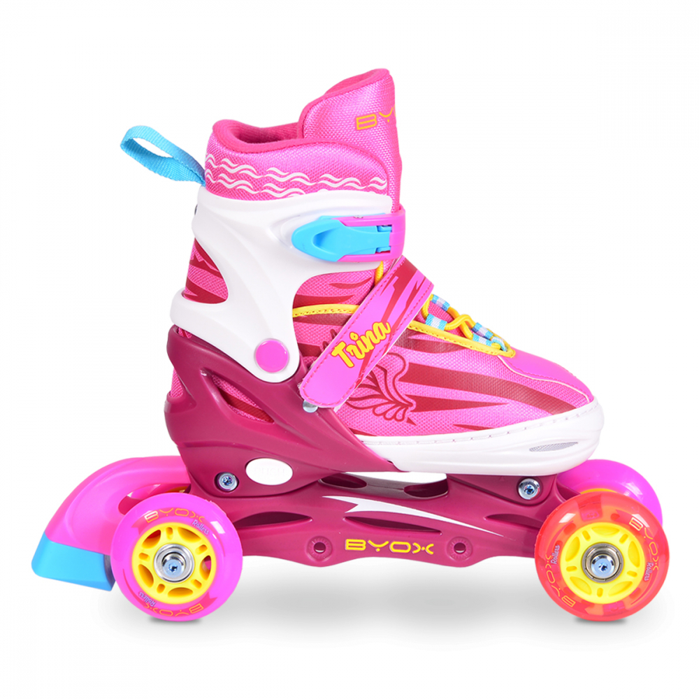 Role Byox Trina M Pink 34-37 Reglabile - imagine 4