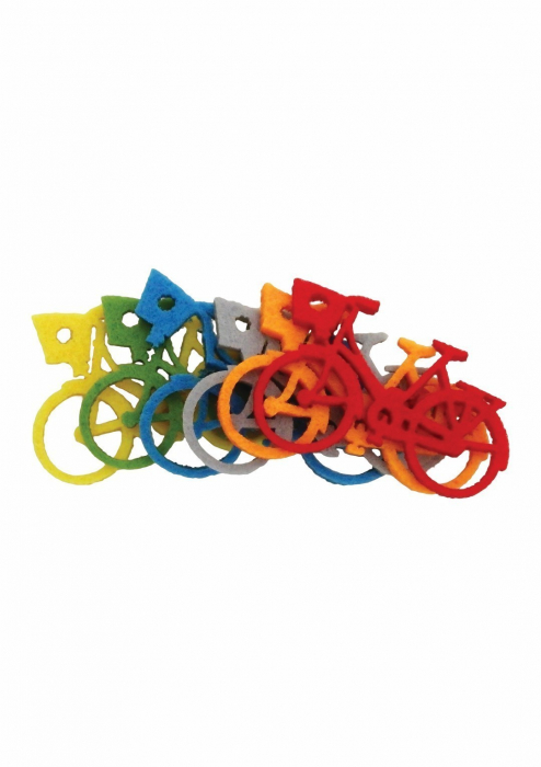 Set 6 Accesorii Fetru Bicicletă Colorart