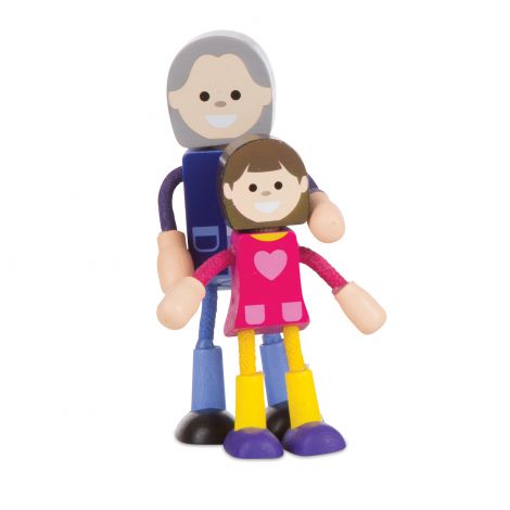 Set Familie Flexibil Melissa & Doug | Joc Creativ - imagine 4