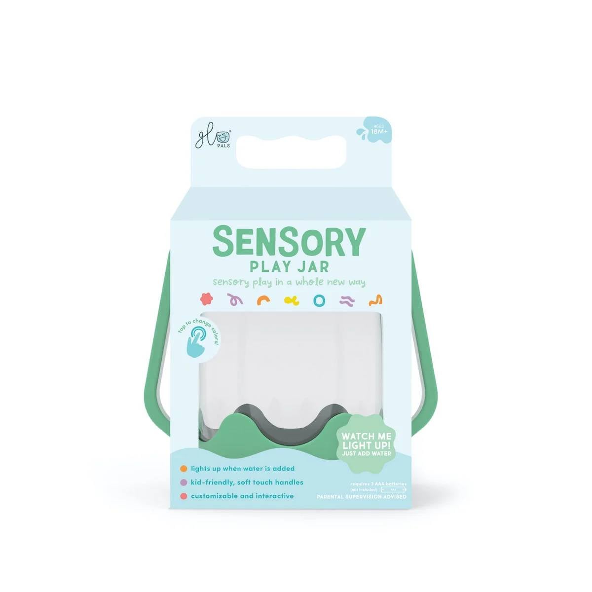 Borcan Senzorial Luminos Glo Pals, Verde