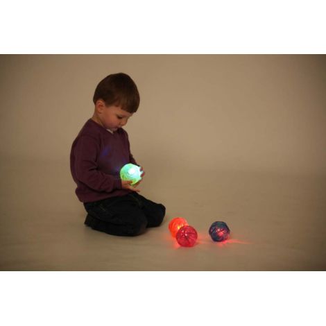 Set 4 Mingi Senzoriale Luminoase Tickit - imagine 2