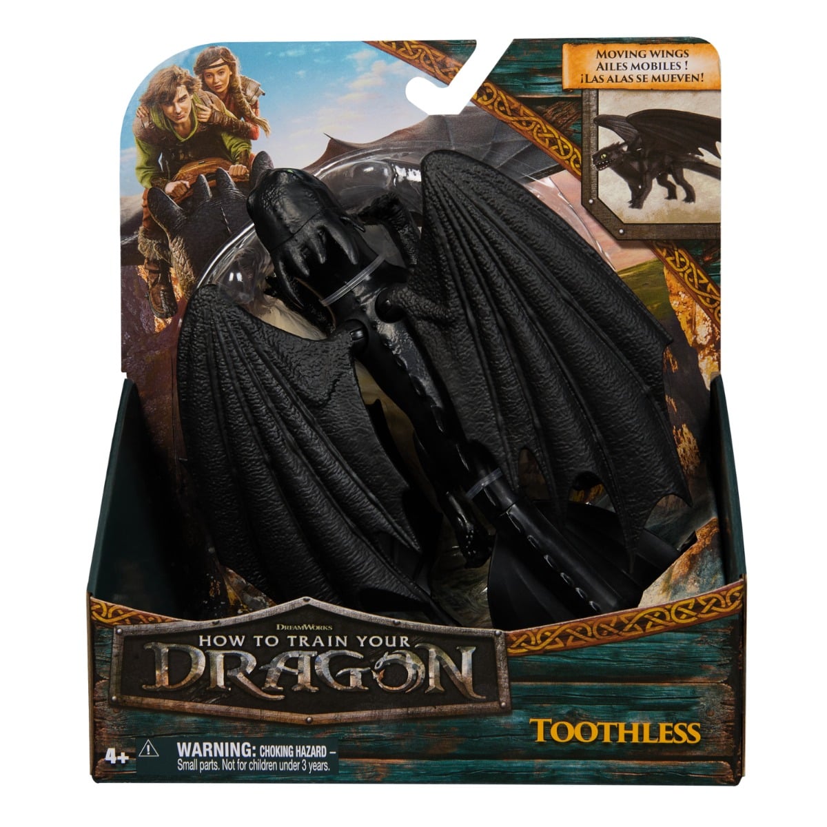 Figurina Toothless DreamWorks 20 cm - Cadou Ideal