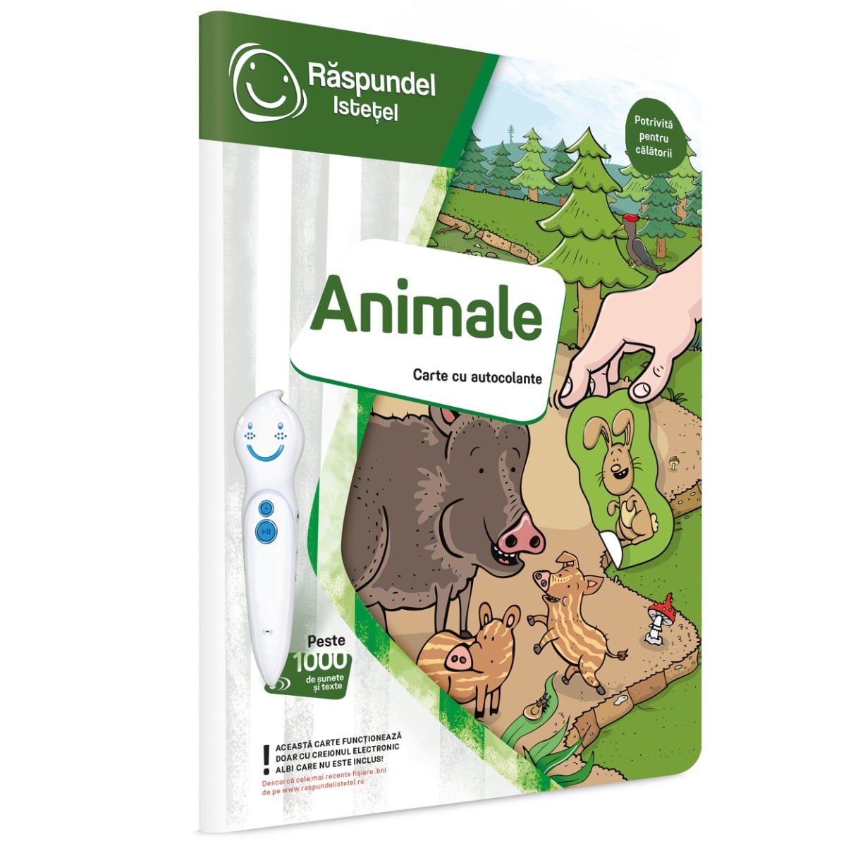 Carte Interactivă Răspundel Iștețel Animale
