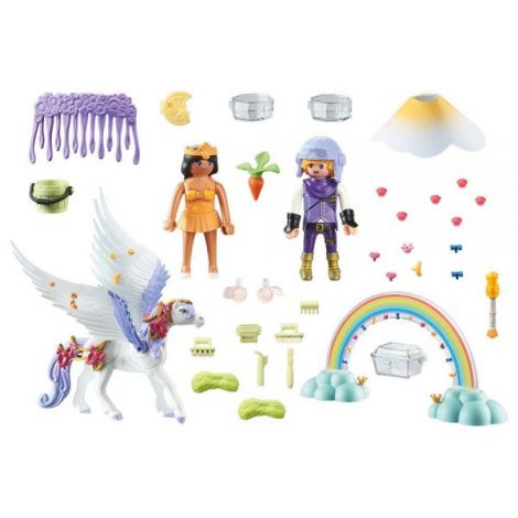 Playmobil Pegasus și Curcubeu - Jucărie Magică - imagine 6