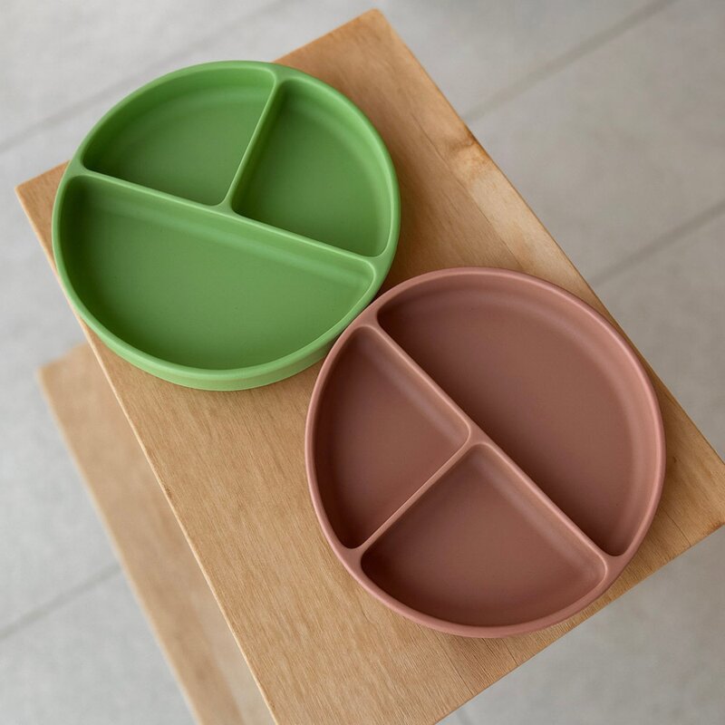 Farfurie Silicon 3 Compart. Petite&mars TakeMatch - imagine 3