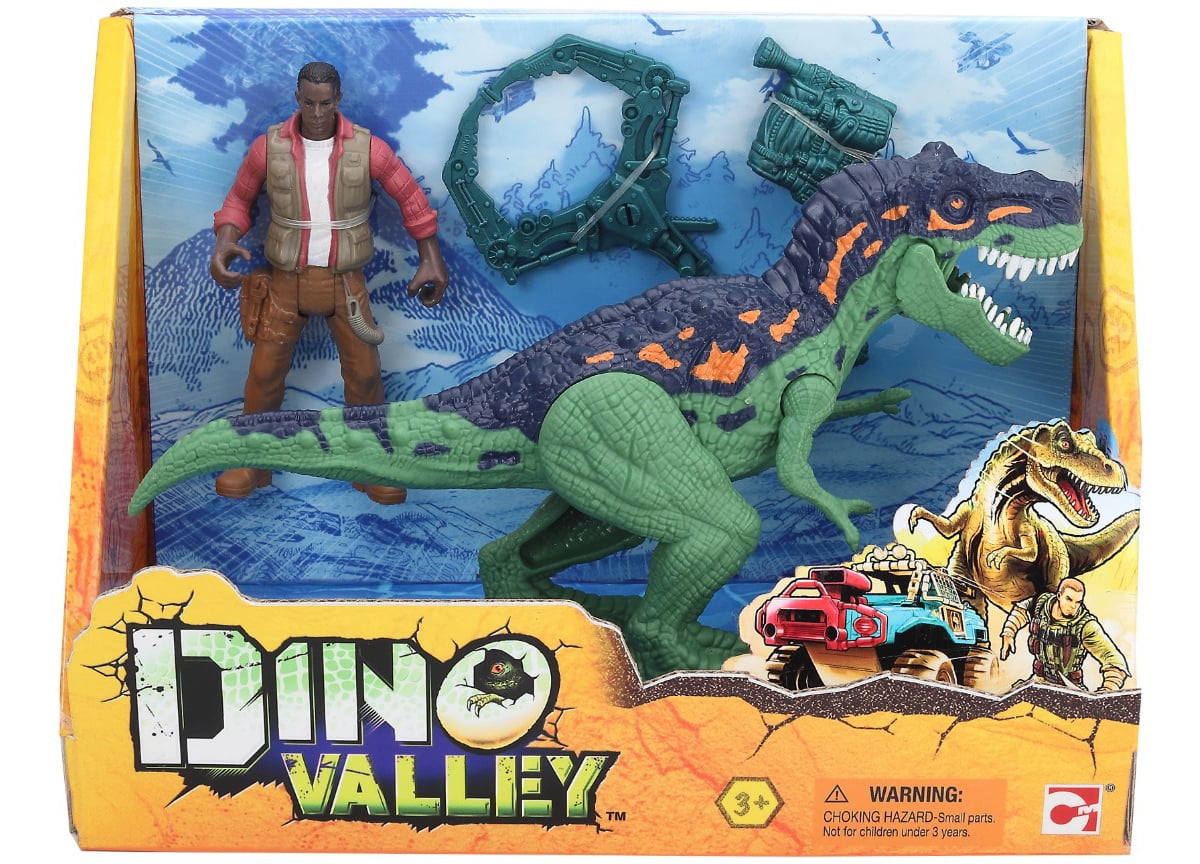Set Dino Valley Figurine cu Sunete și Lumini