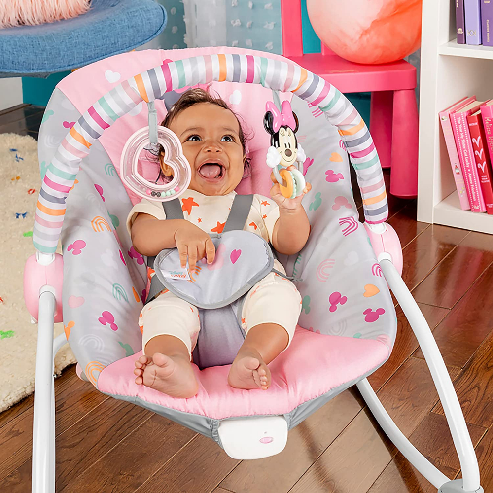 Leagan Minnie Mouse Bright Starts - Comfort & Siguranta - imagine 4