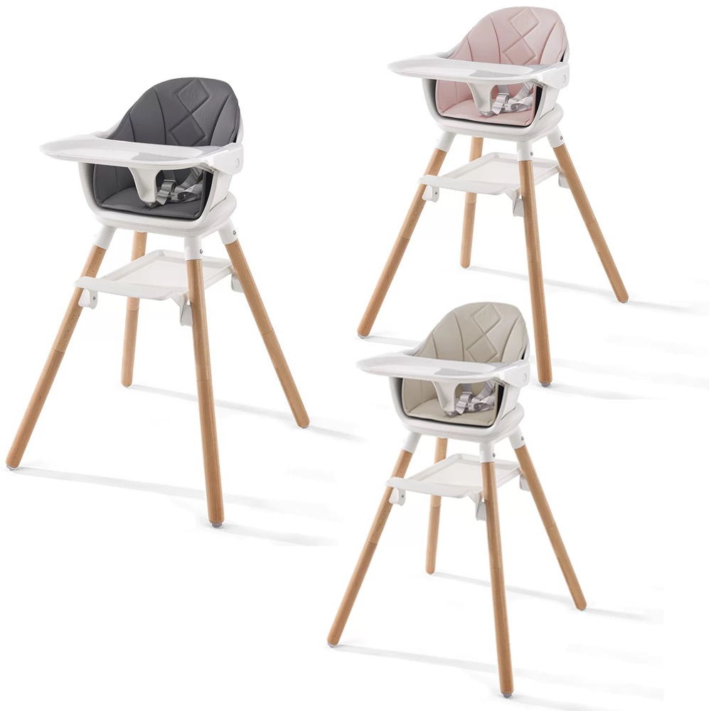 Scaun de masă Little Mom 2in1 Pink - imagine 7