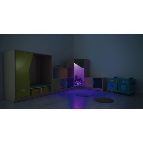 Dulap colt relaxare Artar Moje Bambino cu LED - imagine 14