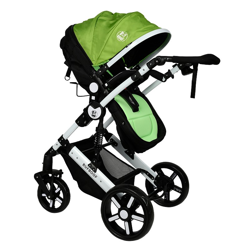 Carucior 2 in 1 Reversibil Buf Boof X2 Green - imagine 5