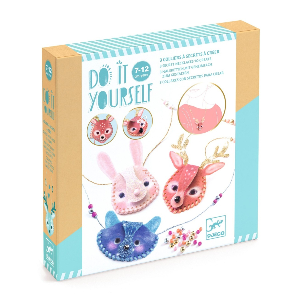 Djeco Coliere Secrete DIY | Joc Creativ