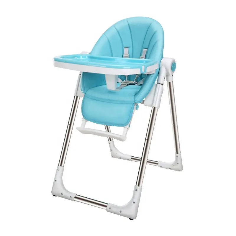 Scaun Masa Little Mom 2in1 Albastru, Pliabil - imagine 10