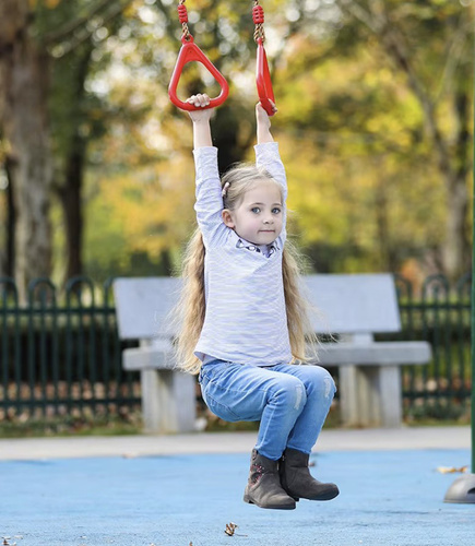 Leagan 2in1 Kruzzel cu trapez si bara gimnastica - imagine 2