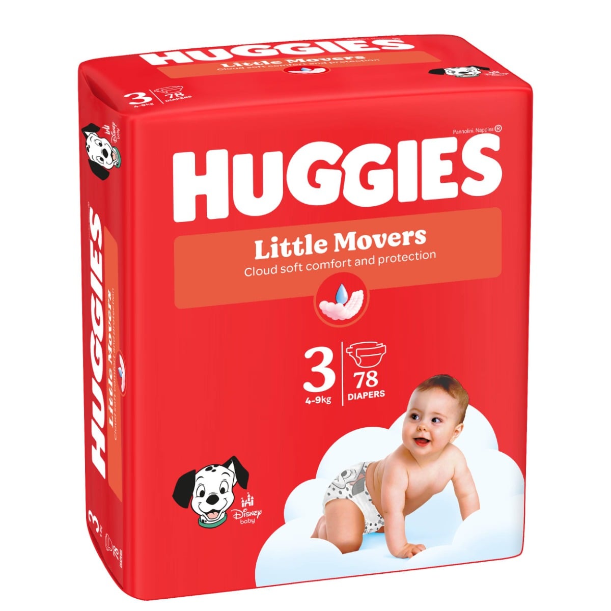 Scutece Huggies Ultra Comfort Mega, 78 Bucăți, 4-9 kg
