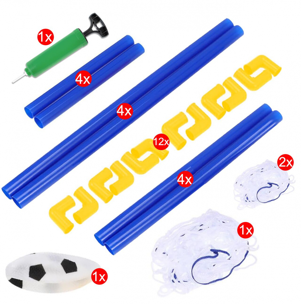 Set Poarta Fotbal Malplay cu Minge si Pompa - imagine 4