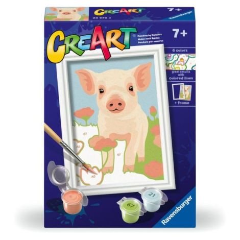 Ravensburger CreArt Porcușor - Pictură Creativă
