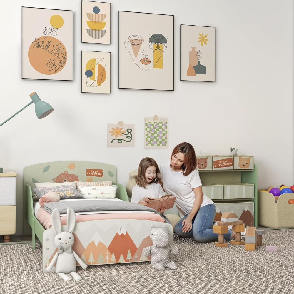 Pat junior Ginger Home 130x70 cu protecție - imagine 7