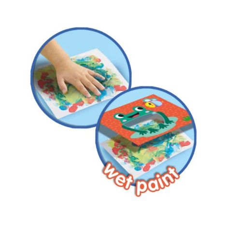 Ses Creative Set Acuarele Eco Pentru Degete - imagine 4