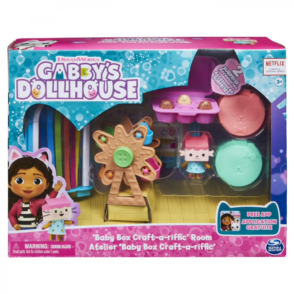 Gabbys Dollhouse Camera Deluxe Baby Box Spin Master