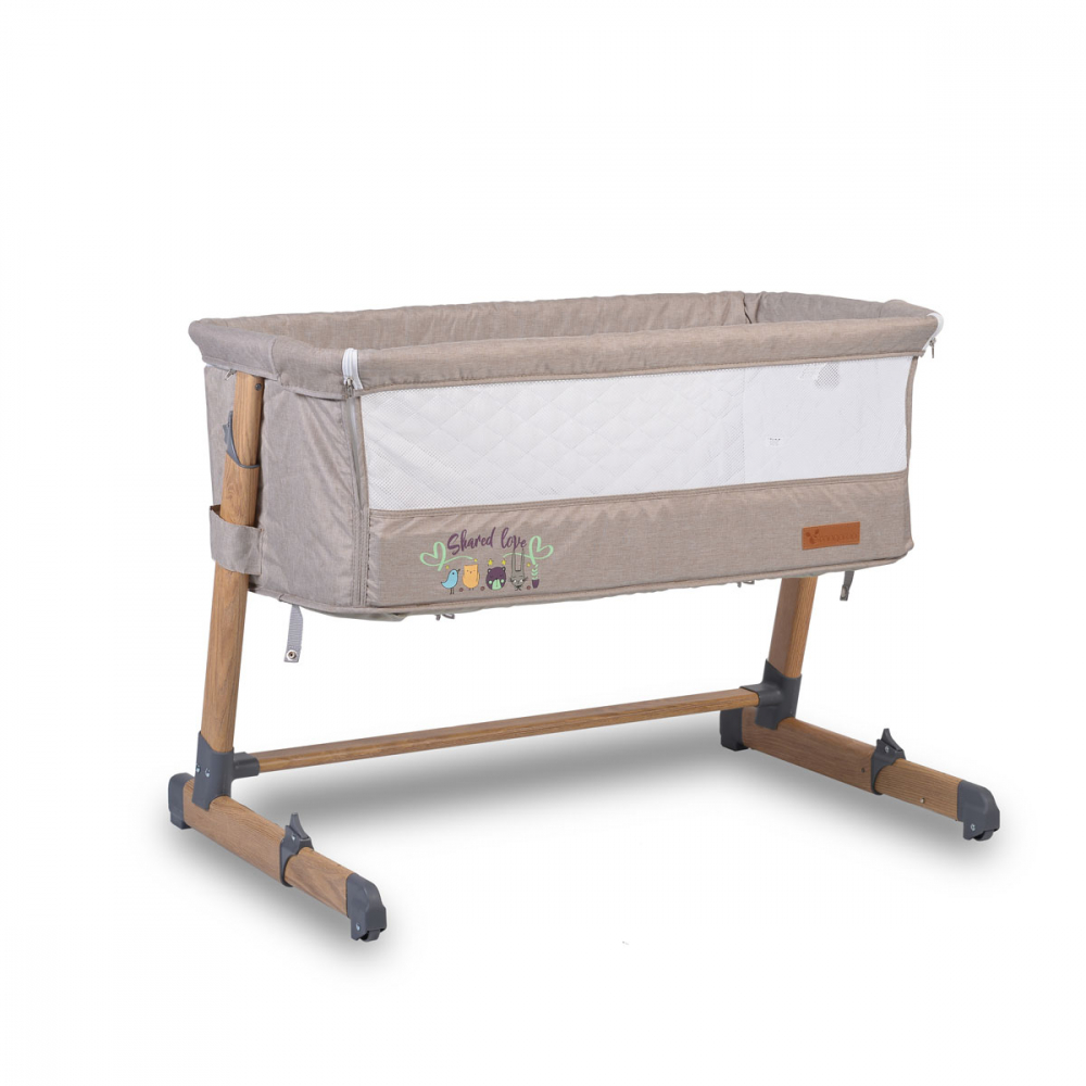 Patut Co-Sleeper Cangaroo Wood Beige - imagine 5