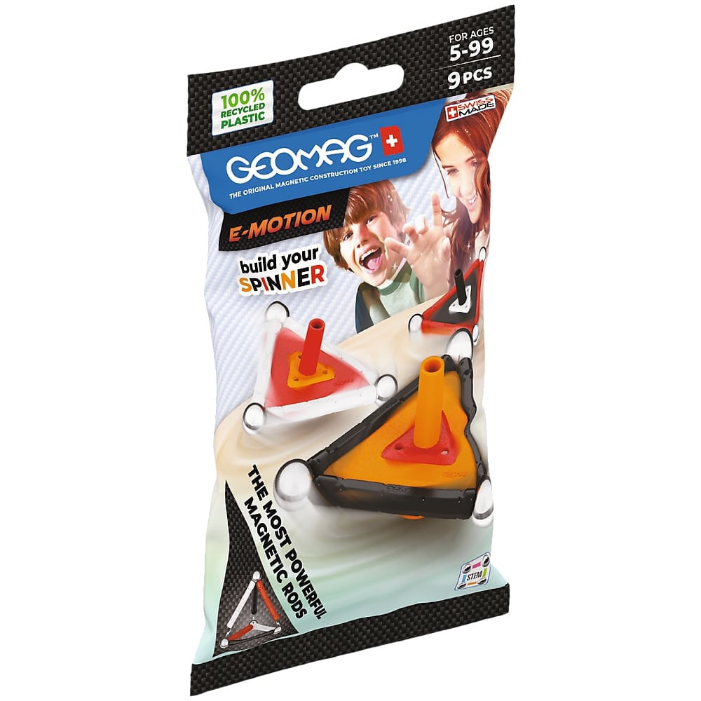 Joc de constructie Geomag E-Motion, 9 piese