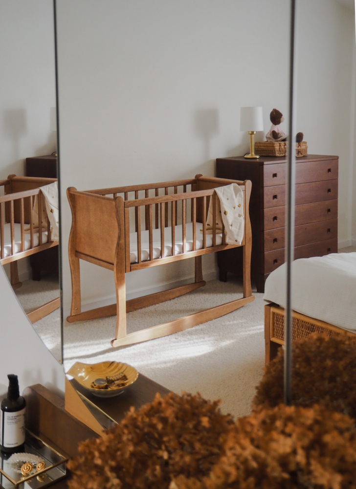 Patut Balansoar Woodies Co-Sleeping, Lemn Vintage - imagine 2