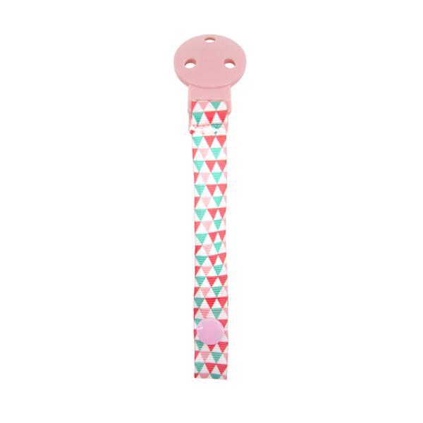 Lant suzeta Lorelli Blush Pink - Antipierdere
