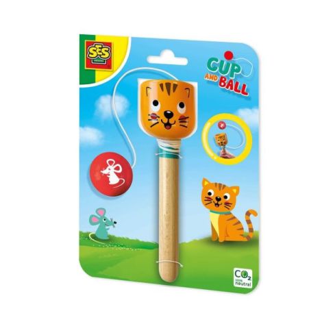 Kendama Pisica Soricel - Joc Indemanare Ses Creative
