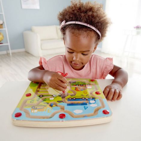 Hape Labirint Magnetic Educativ Constructii - imagine 7