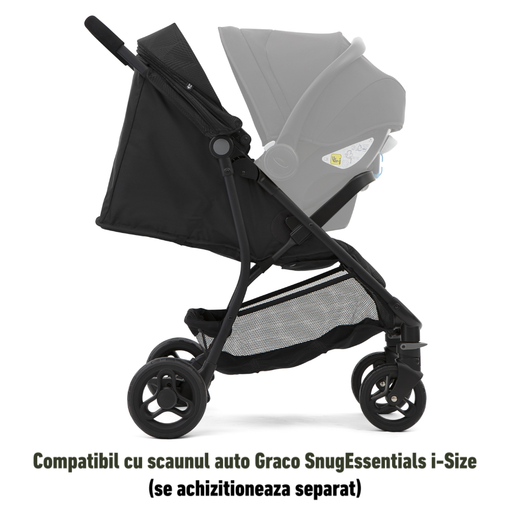 Graco Breaze Lite 2 Black - Carucior Usor si Compact - imagine 4