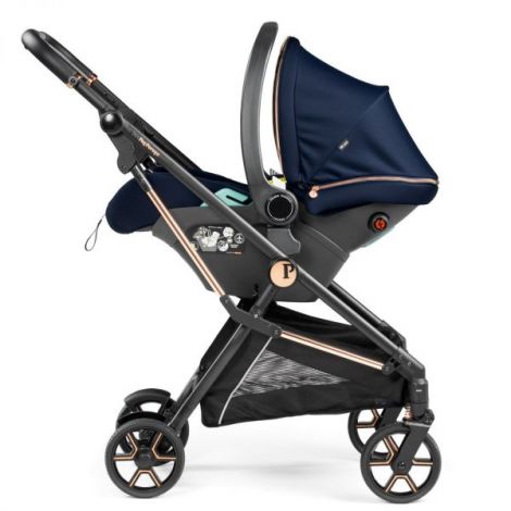 Carucior 3 in 1 Peg Perego Vivace Blue Shine - imagine 3