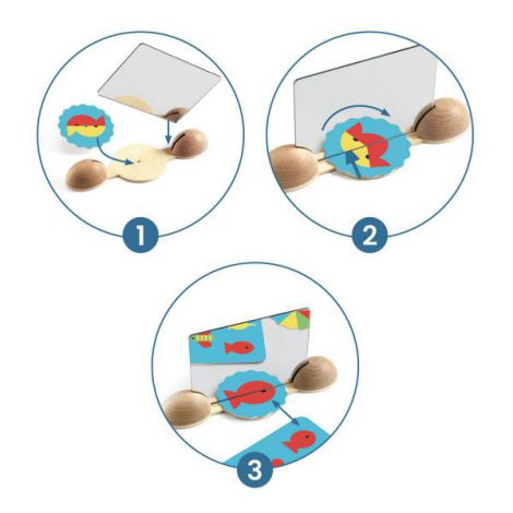 Set creativ Djeco Ze mirror Oglinzi - imagine 3