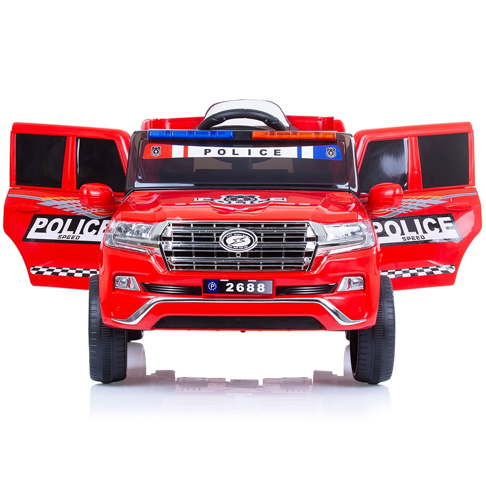 Chipolino SUV Police Patrol: Masina Electrica Rosie - imagine 2
