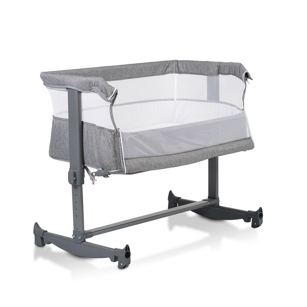 Patut Co-Sleeper Cangaroo Grey, 5 niveluri - imagine 7