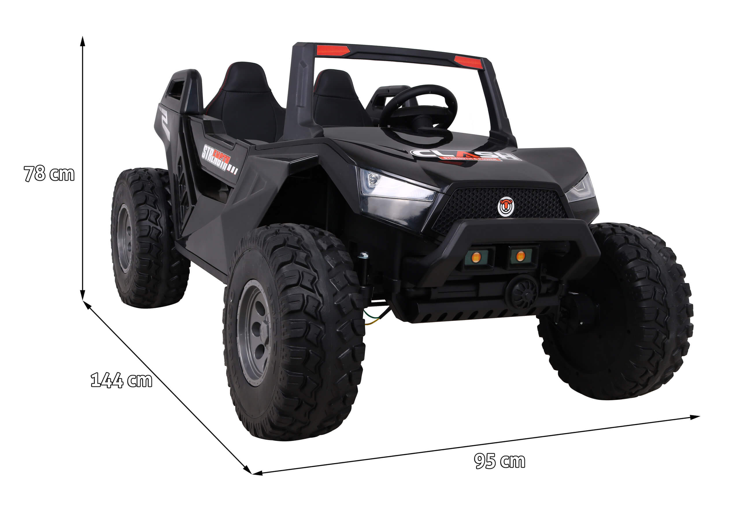 UTV 2 Locuri 4x4 24V Autokids - 500W - imagine 2
