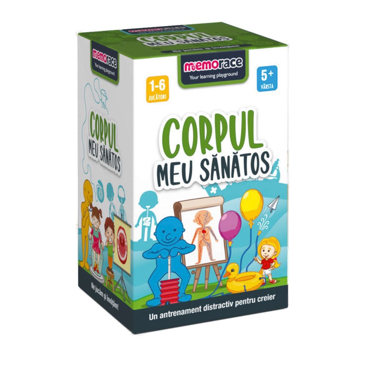 Memorace Corpul meu sănătos | Joc educativ