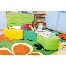 Taburet Spuma Carl Galben | Moje Bambino - imagine 2