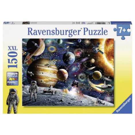 Puzzle Om Pe Luna Ravensburger 150 piese