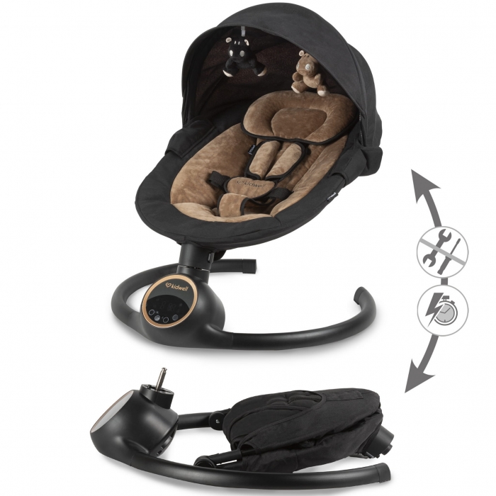 Leagan Electric Kidwell 2in1 Black Gold - imagine 9