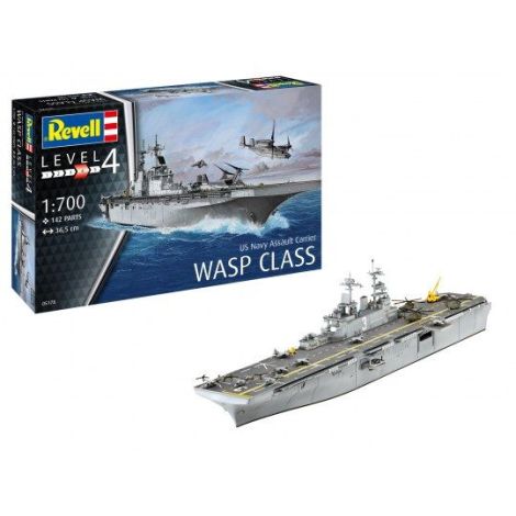 Kit Nava USS Wasp Class Revell - Model Militar