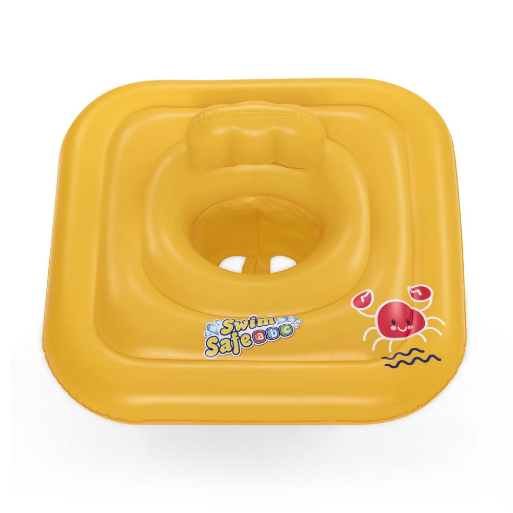 Colac Gonflabil Bebelusi Bestway Galben, 76x76 cm - imagine 6