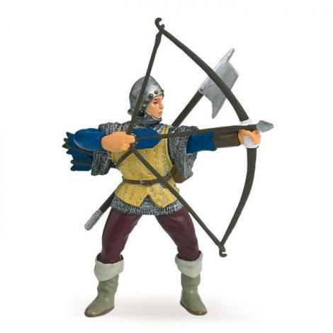 Papo Arcas Albastru - Figurină Medievală