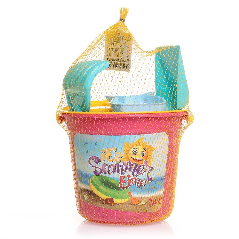 Set 5 jucării de nisip Sweet Pink Guclu Toys - imagine 4