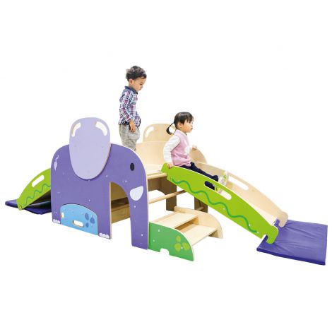 Complex Joacă Modular Elefant Beleduc - Lemn