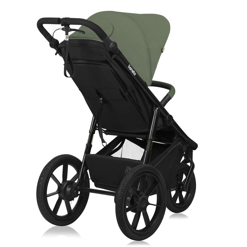 Carucior Sport Lionelo Azura, Pliabil, Verde - imagine 8