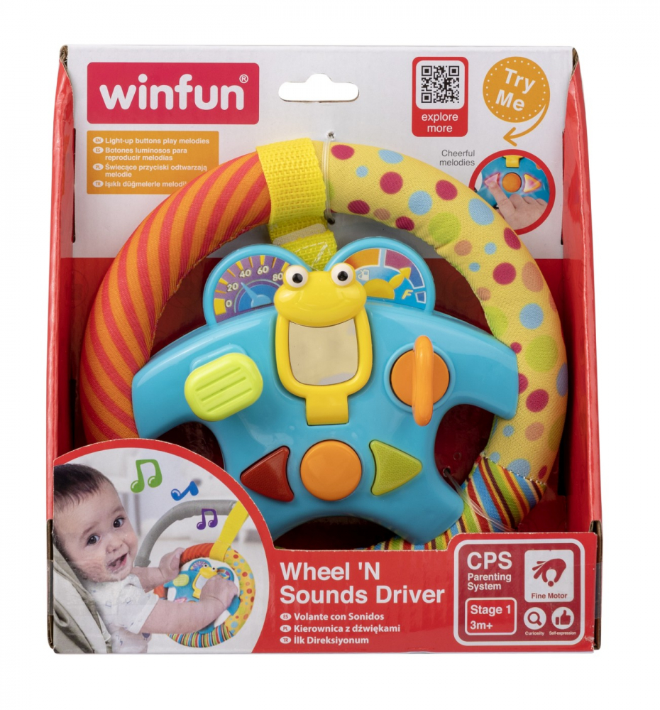 Winfun Volan Muzical Interactiv cu Lumini și Sunete