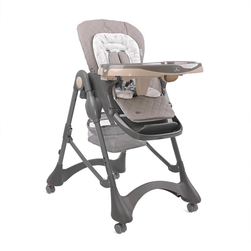 Scaun de masa Lorelli Bellissimo, reglabil, Almond Beige - imagine 3
